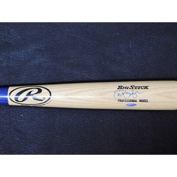 Sean Burroughs Signed Rawlings Pro Model Bat Tristar Authenticated