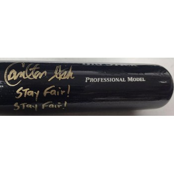 Carlton Fisk Signed Rawlings Big Stick Bat PSA Authenticated Stay Fair Stay Fair