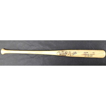 Bernard Gilkey Signed Louisville Slugger Used Bat JSA Authenticated