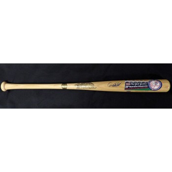 Derek Jeter Signed 1999 New York World Series Bat MLB Steiner Authenticated