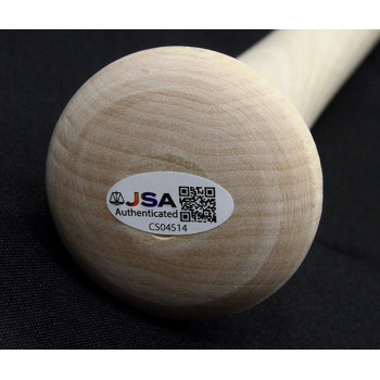 Justin Morneau Signed 2006 AL MVP Full Size Bat Steiner JSA Authenticated