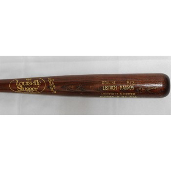 Rookies of The Year Pat Listach and Eric Karros Signed Bat JSA Authenticated