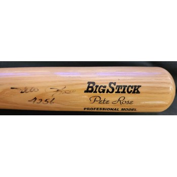 Pete Rose Signed Rawlings Big Stick Bat JSA Authenticated 4256 Light Signature