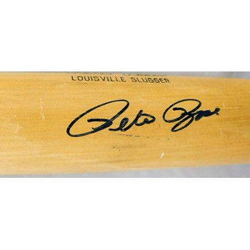 Pete Rose Signed Louisville Slugger H&B Game Model Bat JSA Authenticated