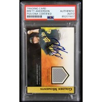 Brett Anderson Signed 2012 Topps Golden Moments Relic Card #GMR-BA PSA Authentic