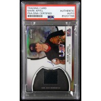 Mark Appel Signed 2011 Bowman Sterling USA Baseball Relic Card #USAR-MA PSA Auth