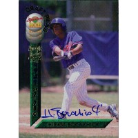 Hiram Bocachia Signed 1994 Signature Rookies Baseball Card #21 /7750