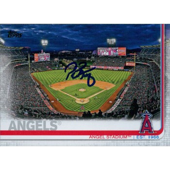 Peter Bourjos LA Angels Signed 2019 Topps Series 1 Card #26 JSA Authenticated