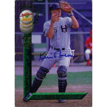 Kevin Brown Signed 1994 Signature Rookies Baseball Card #48 /7750