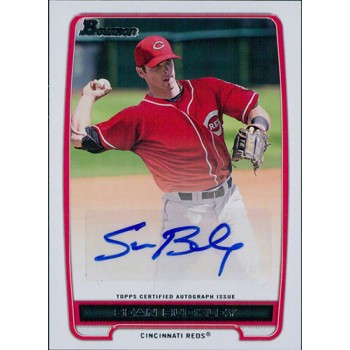 Sean Buckley Cincinnati Reds Signed 2012 Bowman Card #BPA-SB