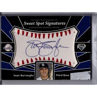 Sean Burroughs Signed 2004 Upper Deck Sweet Spot Signatures Card #SS-SB