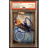 Alex Cobb Rays Signed 2014 Topps Trajectory Relic Card #TR-AC PSA Authenticated