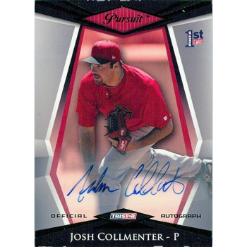 Josh Collmenter 2011 TRISTAR Pursuit Autographs Green #70 6/25