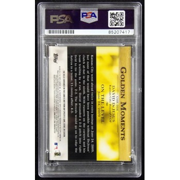 David DeJesus Signed 2012 Topps Golden Moments Relics Card #GMR-DDE PSA Authen