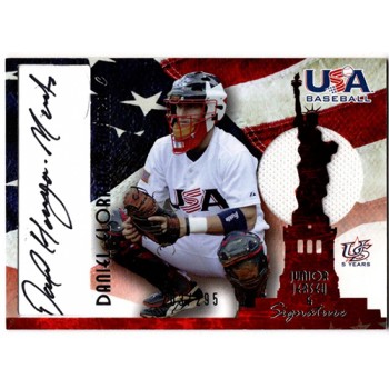 Daniel Florriaga-Matra Signed 2007 USA Baseball Junior Jer Signature /295 #AJ-27