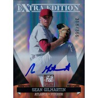 Sean Gilmartin Signed 2011 Donruss Elite Extra Edition Baseball Card /366 #P-22