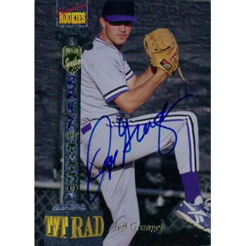 Jeff Granger 1994 Signature Rookies Tetrad Card #90 /7750