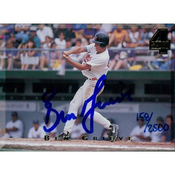 Ben Grieve Signed 1994 Classic Games 4 Sport Baseball Card /2500