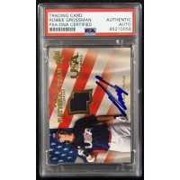 Robbie Grossman Signed 2008 Upper Deck USA Baseball Relic Card #USJR-RG PSA Auth