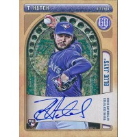 Tom Hatch Toronto Blue Jays Signed 2021 Topps Gypsy Queen Card #GQA-TH