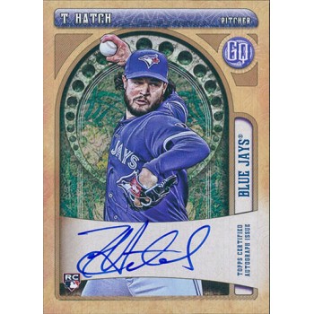 Tom Hatch Toronto Blue Jays Signed 2021 Topps Gypsy Queen Card #GQA-TH