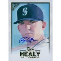 Ryan Healy Seattle Mariners Signed 2018 Topps Gallery Card #33