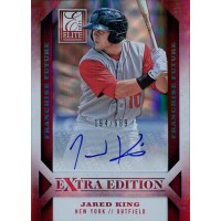 Jared King Signed 2013 Panini Elite Extra Edition Baseball Card /669 #39