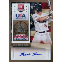 Kevin Kramer Signed 2015 Panini Contenders USA Baseball Card #9