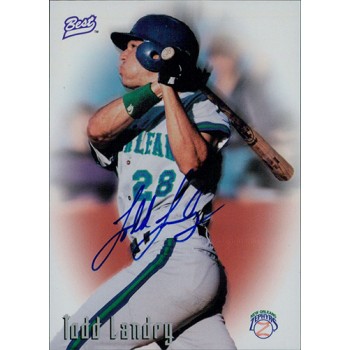 Todd Landry Signed 1997 Best Autographs Autograph Series Card #26