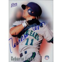 Roberto Lopez Signed 1997 Best Baseball Card