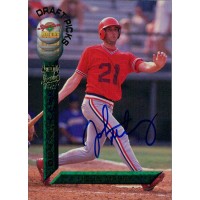 John Mabry Signed 1994 Signature Rookies Baseball Card #97 /7750