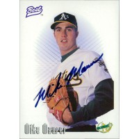 Mike Maurer Signed 1997 Best Baseball Card