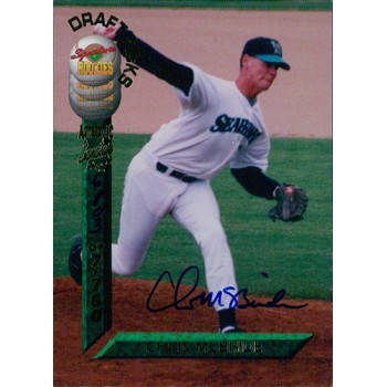 Chris McBride Signed 1994 Signature Rookies Baseball Card #71 /7750