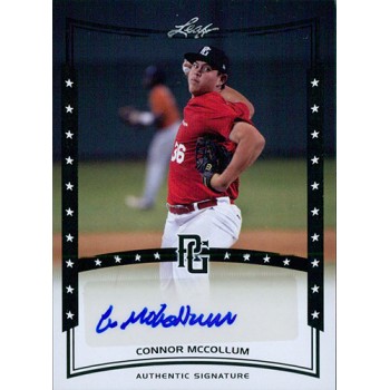 Connor McCollum Signed 2014 Leaf Perfect Game Baseball Card #A-CMC