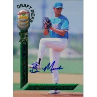 Brian Meadows Signed 1994 Signature Rookies Baseball Card #60 /7750