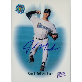 Gil Meche Signed 1998 Team Best Baseball Card