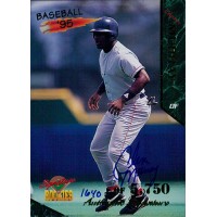 Glenn Murray Signed 1995 Signature Rookies Baseball Card #38 /5750