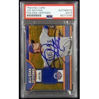 Joe Nathan Signed 2013 Topps All-Star Stitches Relic Gold Card #ASR-JN PSA Auth