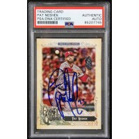 Pat Neshek Phillies Signed 2018 Topps Gypsy Queen Card #251 PSA Authenticated