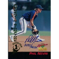 Phil Nevin Signed 1994 Signature Rookies Baseball Card #37 /8650