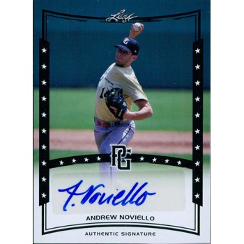 Andrew Noviello Signed 2014 Leaf Perfect Game Baseball Card #A-AN1