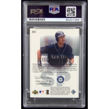 John Olerud Signed 2001 Upper Deck SP Collection Relic Card #JO PSA Authentic