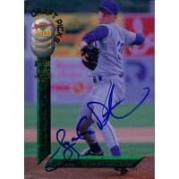 Jayson Peterson Signed 1994 Signature Rookies Baseball Card #15 /7750