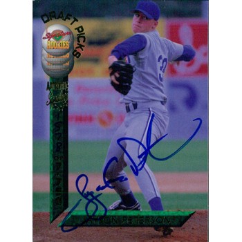 Jayson Peterson Signed 1994 Signature Rookies Baseball Card #15 /7750