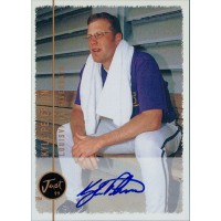 Kyle Peterson Signed 1999 Just Minors Baseball Card