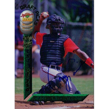 Corey Pointer Signed 1994 Signature Rookies Baseball Card #41 /7750