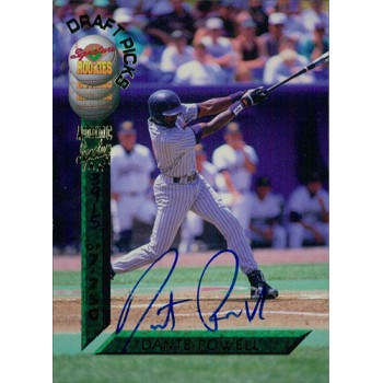 Dante Powell Signed 1994 Signature Rookies Baseball Card #22 /7750