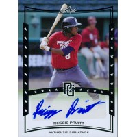 Reggie Pruitt Signed 2014 Leaf Perfect Game Baseball Card #A-RP1