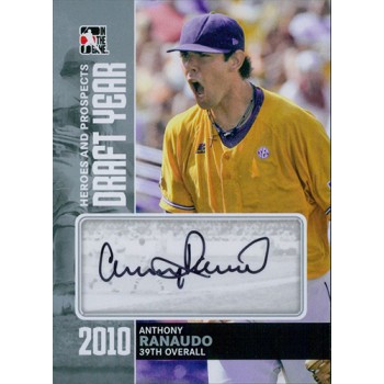 Anthony Ranaudo Signed 2011 ITG Heroes and Prospects Draft Year Silver Edition Card #DY-AR