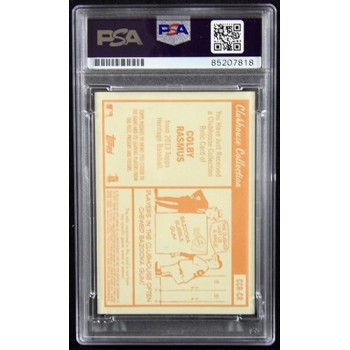 Colby Rasmus Signed 2013 Topps Heritage Relic Card #CCR-CR PSA Authenticated